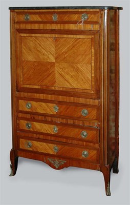 Lot 1387 - Louis XVI Gilt-Bronze Mounted Inlaid Kingwood...