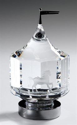 Lot 4346 - Steuben Glass Carousel