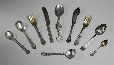 Lot 3214 - Miscellaneous Group of Sterling Silver...