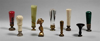 Lot 3435 - Miscellaneous Group of Nine Metal, Wood, Glass...