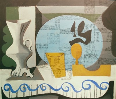 Lot 4088 - 20th Century School Untitled Oil on masonite...