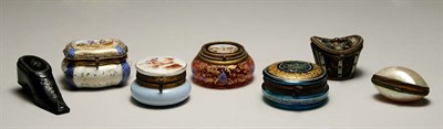 Lot 4516 - Miscellaneous Group of Miniature Boxes Various...