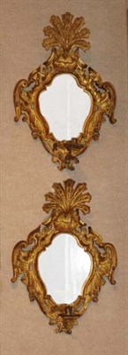 Lot 1547 - Pair of Italian Rococo Style Gilt-Wood...