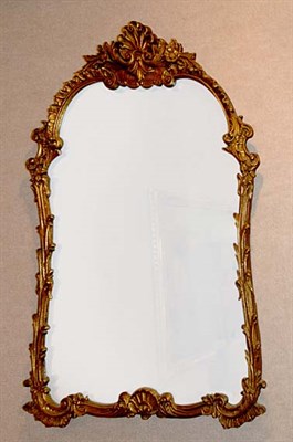 Lot 3332 - Louis XV Style Gilt-Wood Mirror Of arched...