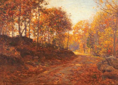 Lot 2431 - Charles Harold Davis 1856-1933 Golden October...