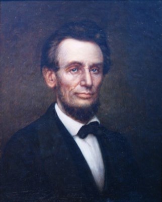 Lot 2344 - American School 19th Century Portrait of...