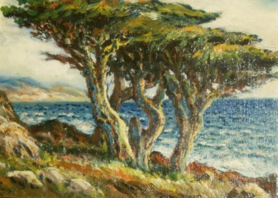 Lot 4 - American School 20th Century Views of Monterey...
