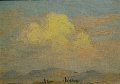 Lot 46 - William Hutchins American, b. 1878 Cumulus...