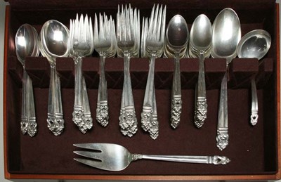 Lot 4334 - International Sterling Silver Flatware Service...