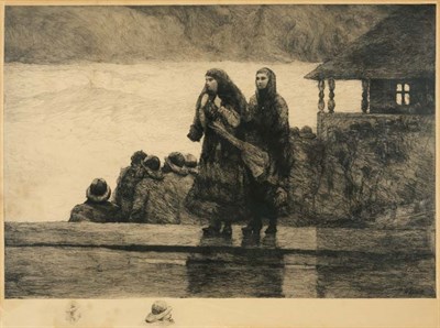 Lot 327 - Winslow Homer PERILS OF THE SEA (GOODRICH 98)...