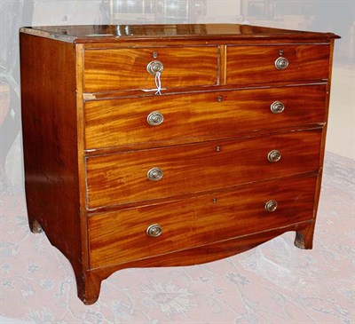 Lot 4438 - George III Style Mahogany Chest of Drawers...