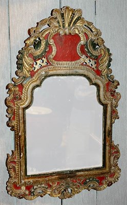 Lot 1374 - Continental Baroque Painted and Gilt-Wood...