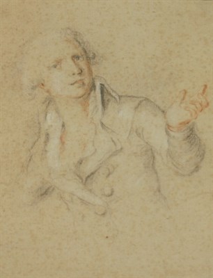Lot 1008 - French School 18th Century Young Man with...