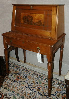 Lot 1282 - American Fruitwood Plantation Desk Height 51...