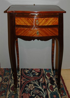 Lot 1348 - Louis XV Kingwood Table en Chiffonniere 18th...