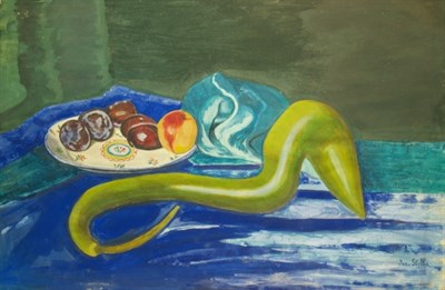 Lot 4080 - Joseph Stella American, 1877-1946 Still Life...