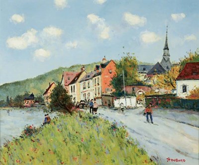 Lot 69 - Jean-Pierre Dubord French, b. 1949 Le Quai et...