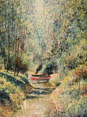 Lot 72 - Yetvarti Kaprielian French, b. 1959 Bord de la...