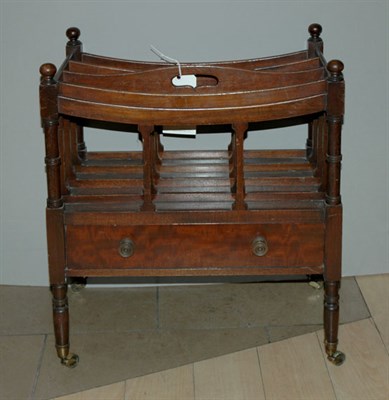 Lot 1481 - George III Mahogany Canterbury Early 19th...
