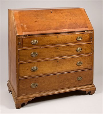 Lot 2165 - Federal Cherry Slant Front Desk New England,...