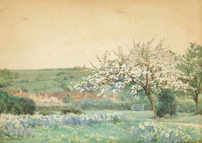 Lot 4059 - Alfred William Parsons British, 1847-1920 Far...
