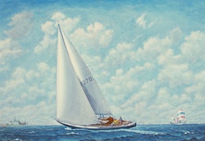 Lot 4009 - Albert Bigelow 20th Century Sailing in High...