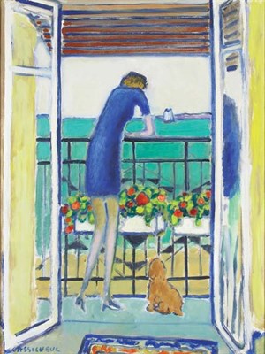 Lot 43 - Jean-Pierre Cassigneul French, b. 1935 Woman...