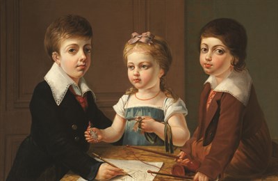Lot 1067A - Danish School Early 19th Century A Nobleman's...