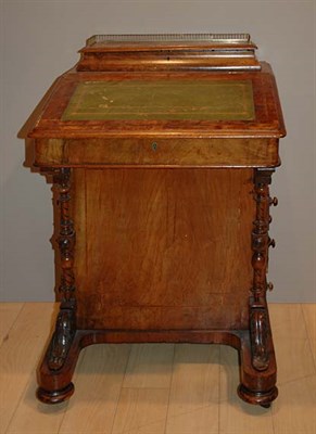 Lot 4259 - Late Victorian Brass Mounted Burl Walnut...