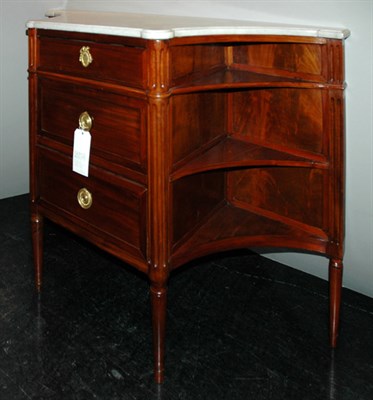 Lot 1544 - Louis XVI Brass Mounted Mahogany Console...