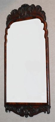 Lot 1382 - Dutch Rococo Walnut Mirror 18th Century The...