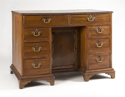 Lot 1451 - George III Mahogany Kneehole Desk 18th Century...