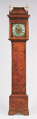Lot 1363 - George II Walnut Tall Case Clock Dan Delander,...