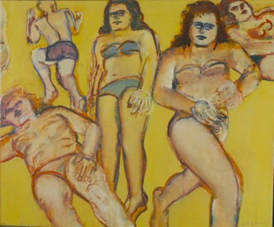 Lot 141 - Lester Johnson American, b. 1919 Silver Beach...