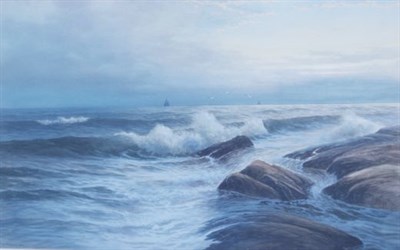 Lot 4033 - George Howell Gay American, 1858-1931 Sunset...