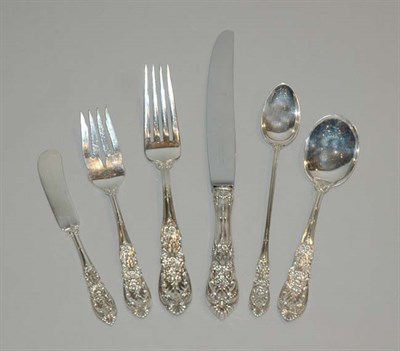 Lot 1170 - International Sterling Silver Flatware Service...