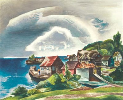 Lot 80 - William Samuel Schwartz Russian/American, 1896-...
