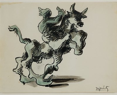 Lot 2140 - Jacques Lipchitz French/American, 1891-1973...
