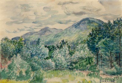 Lot 4019 - Attributed to David Burliuk Russian/American,...