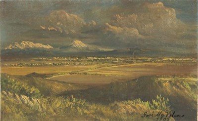 Lot 81 - Attributed to Jose Marie Velasco Mexican Vista...