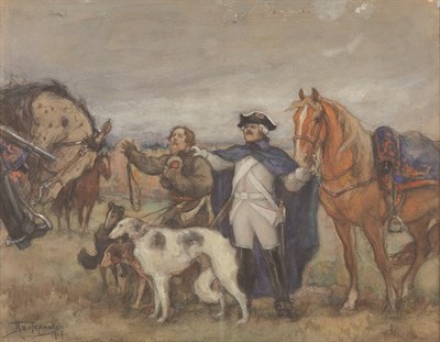 Lot 16 - Attributed to Leonid Osipovish Pasternak The...