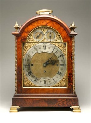 Lot 4507 - George III Style Bracket Clock Dial signed...