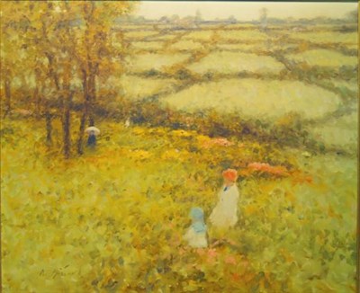 Lot 34 - Andre Gisson American, 1921-2003 A Stroll...
