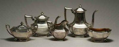 Lot 4318 - Wallace Sterling Silver Coffee and Tea Service...