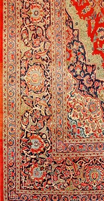 Lot 3715 - Kashan Carpet Central Persia, second quarter...