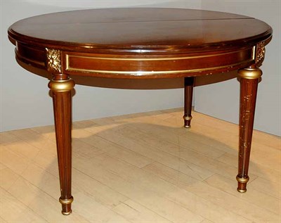 Lot 4229 - Louis XVI Style Parcel Gilt and Mahogany...