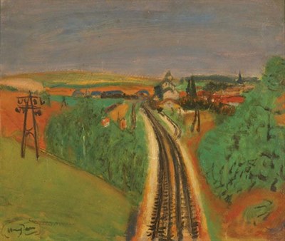 Lot 2074 - Henri Hayden Polish/French, 1883-1970 Chemin...