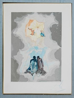 Lot 4130A - Salvador Dali CANTO 25 Color woodcut, 1960,...