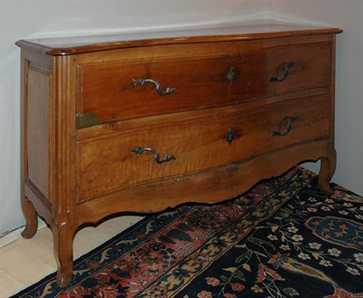 Lot 4373 - Provincial Louis XV Style Walnut Commode 19th...