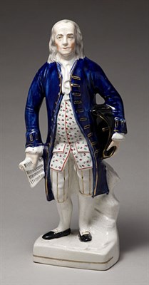 Lot 2268 - Staffordshire Pottery Figure of Benjamin...
